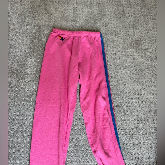 Pink Aviator Nation Sweatpants - Picture 2 of 3